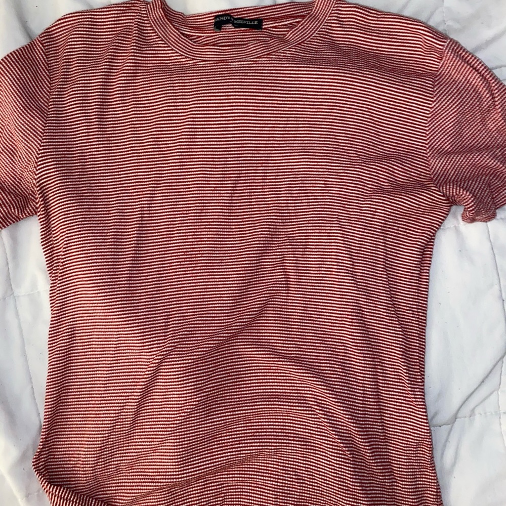 Brandy Melville striped shirt. ONE SIZE